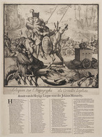 KG 06455
<br/>
Arlequin sur l'Hippogryphe a la Croisade Lojoliste
<br/>
<em>Hooghe, Romeyn de (1645-1708)</em>